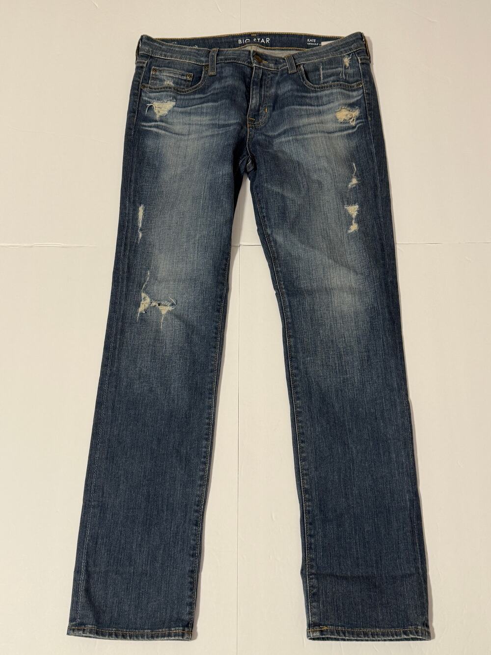 Big Star Kate Women's Relaxed Straight Jeans, Size 28R